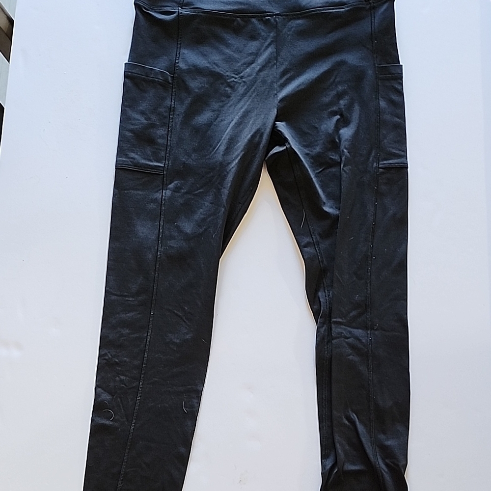 Black High-Waisted Leggings